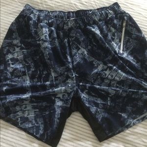 Men’s Lululemon Swim Trunks Blue City